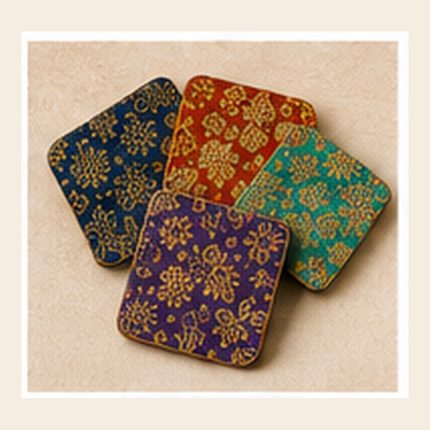 Malaysian Batik Coaster Set